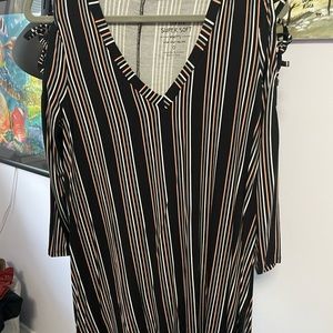 Super cute Torrid lace up shoulder dress